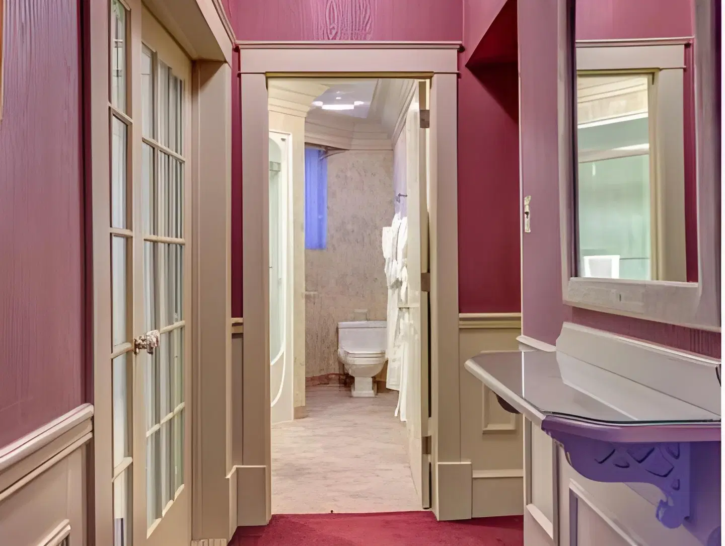 Athabasca Hotel Badezimmer