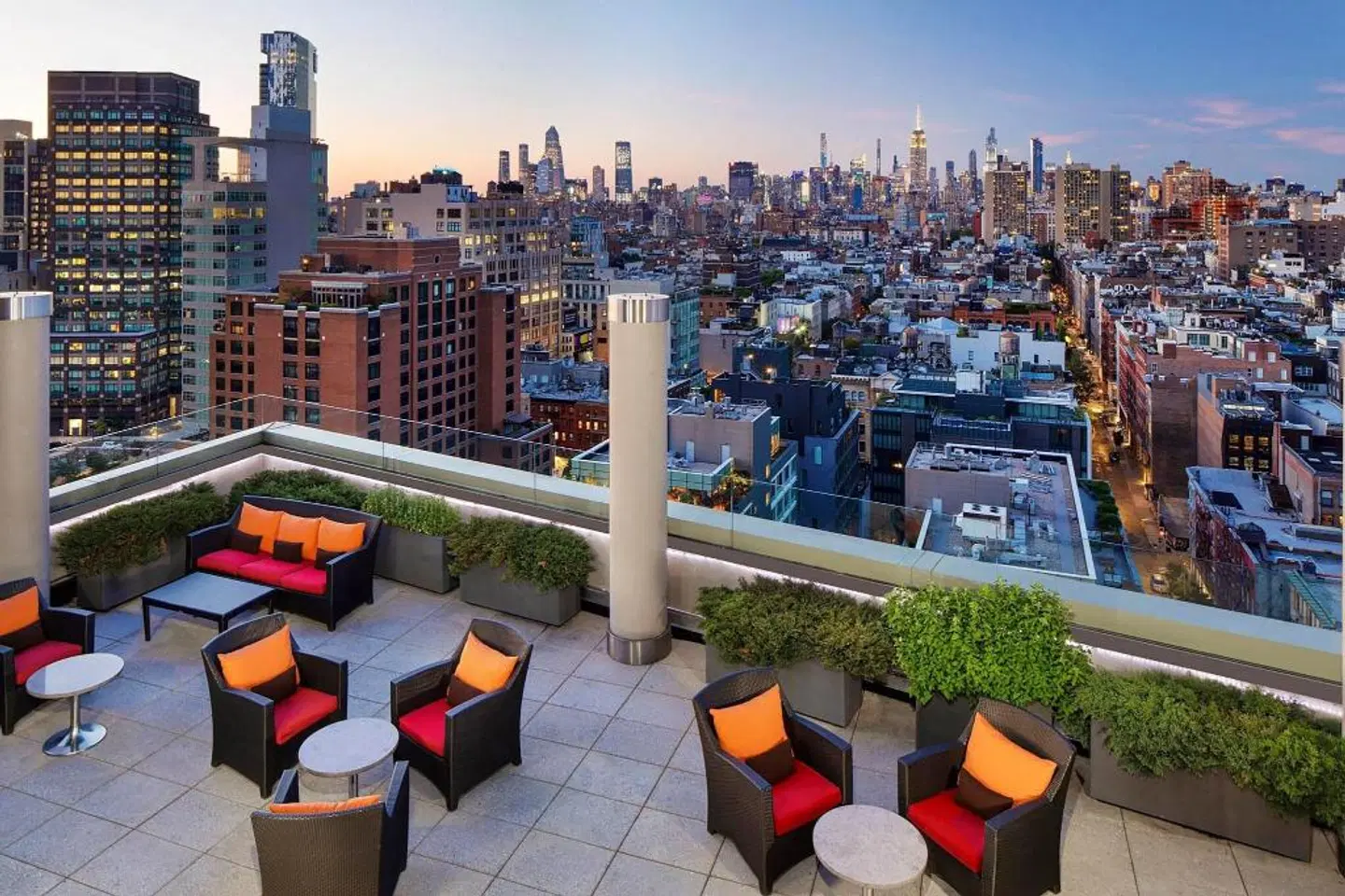 Sheraton Tribeca New York Hotel Terrasse