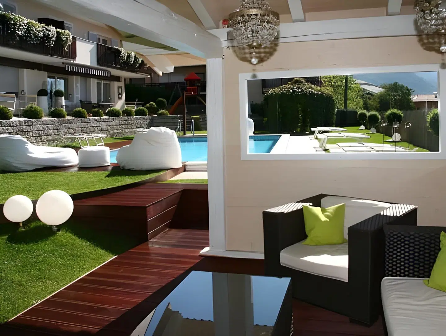 Hotel Residenz Ritterhof Terrasse