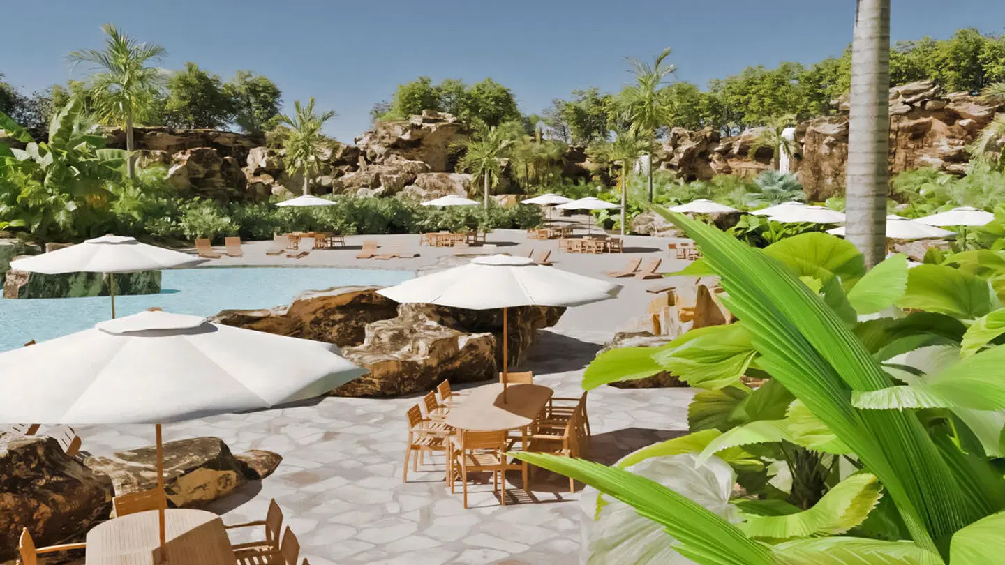 Lopesan Caoba Lagoon Resort, Spa & Casino Terrasse