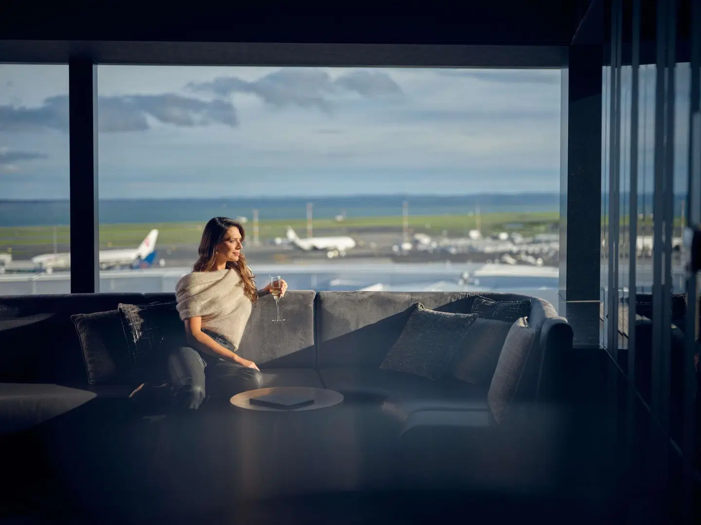 Pullman Auckland Airport Terrasse
