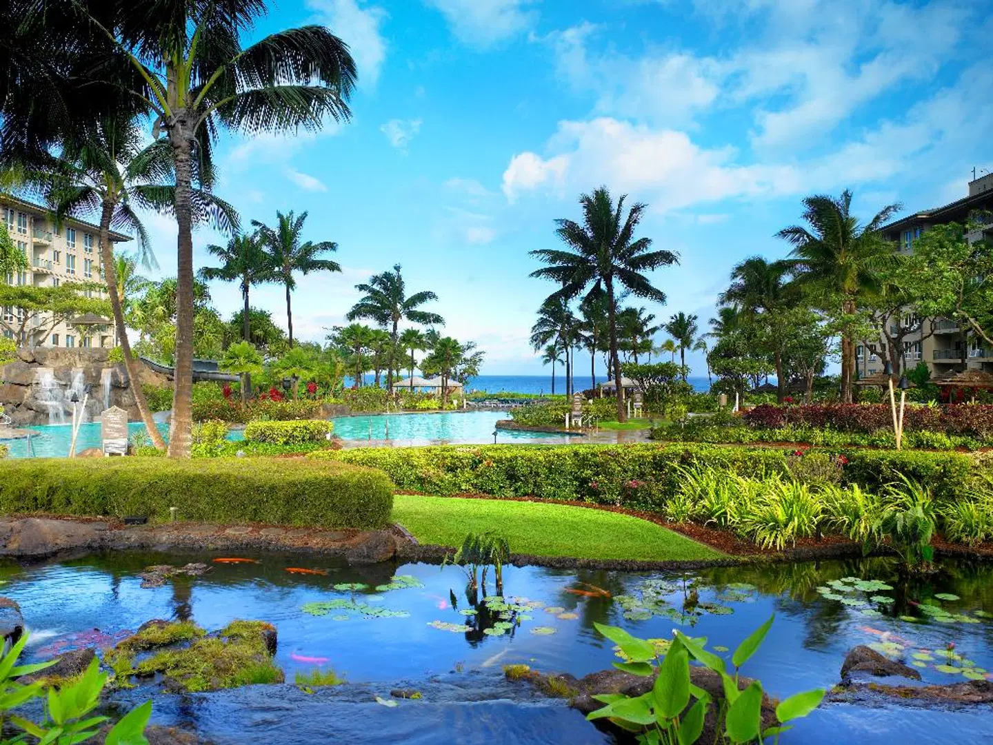 Westin Ka'anapali Ocean Resort Villas Garten