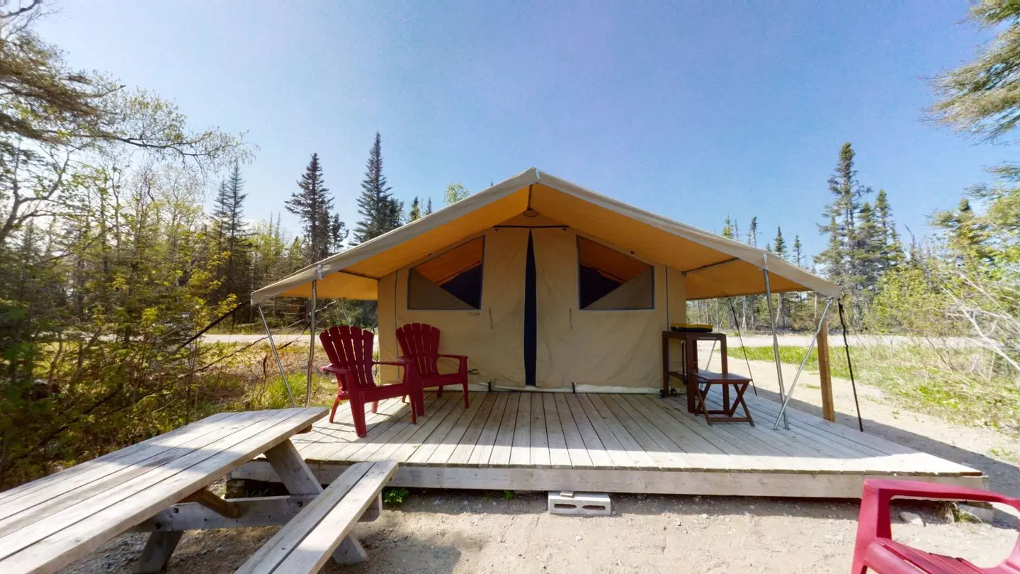 Camping Mer et Monde Essipit Terrasse