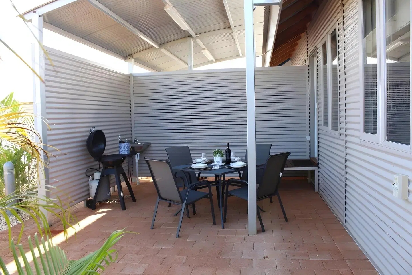 Exmouth Escape Resort Terrasse