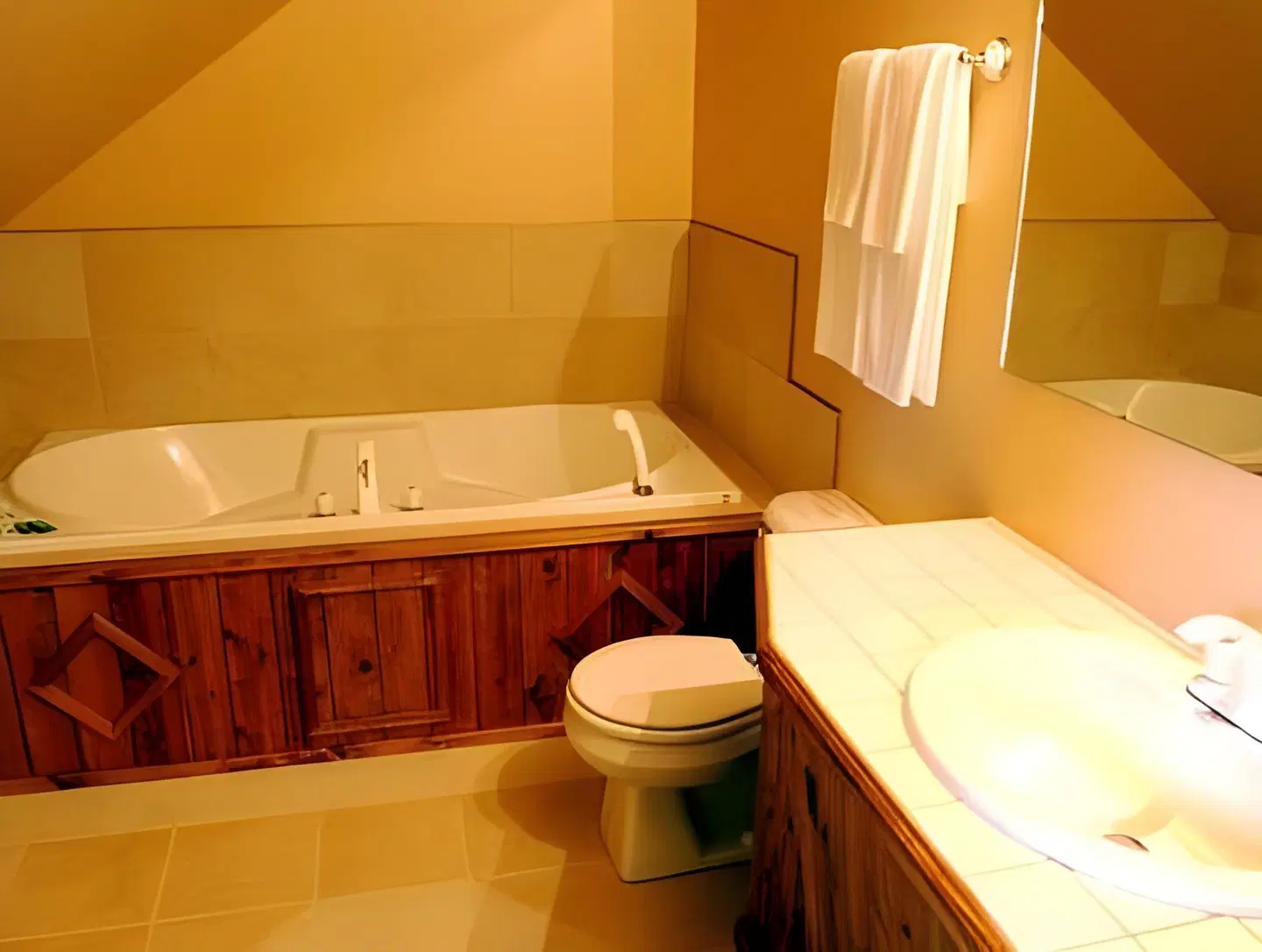 Auberge les Deux Pignons Badezimmer