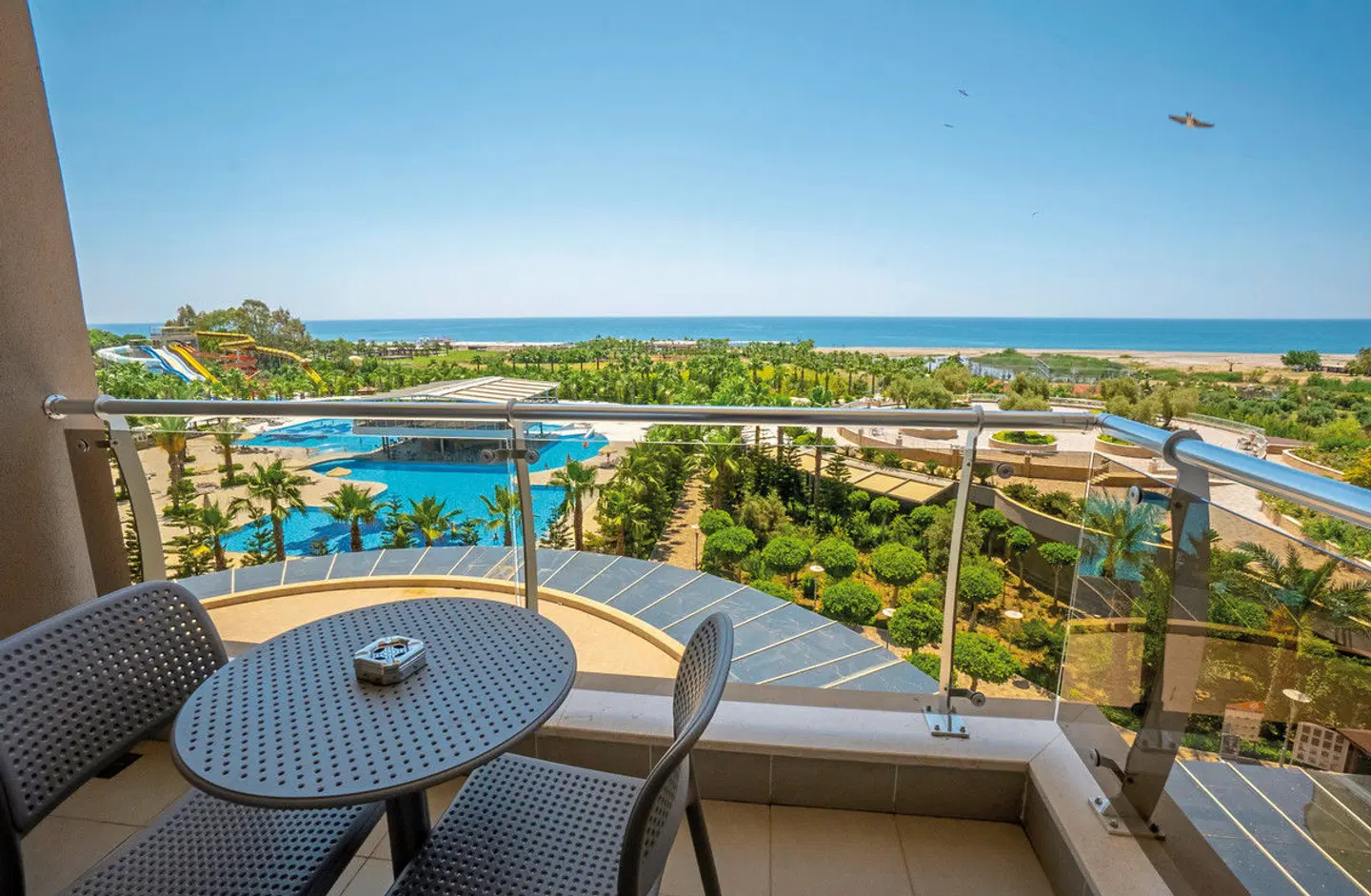 Sunmelia Beach Resort & Spa Terrasse