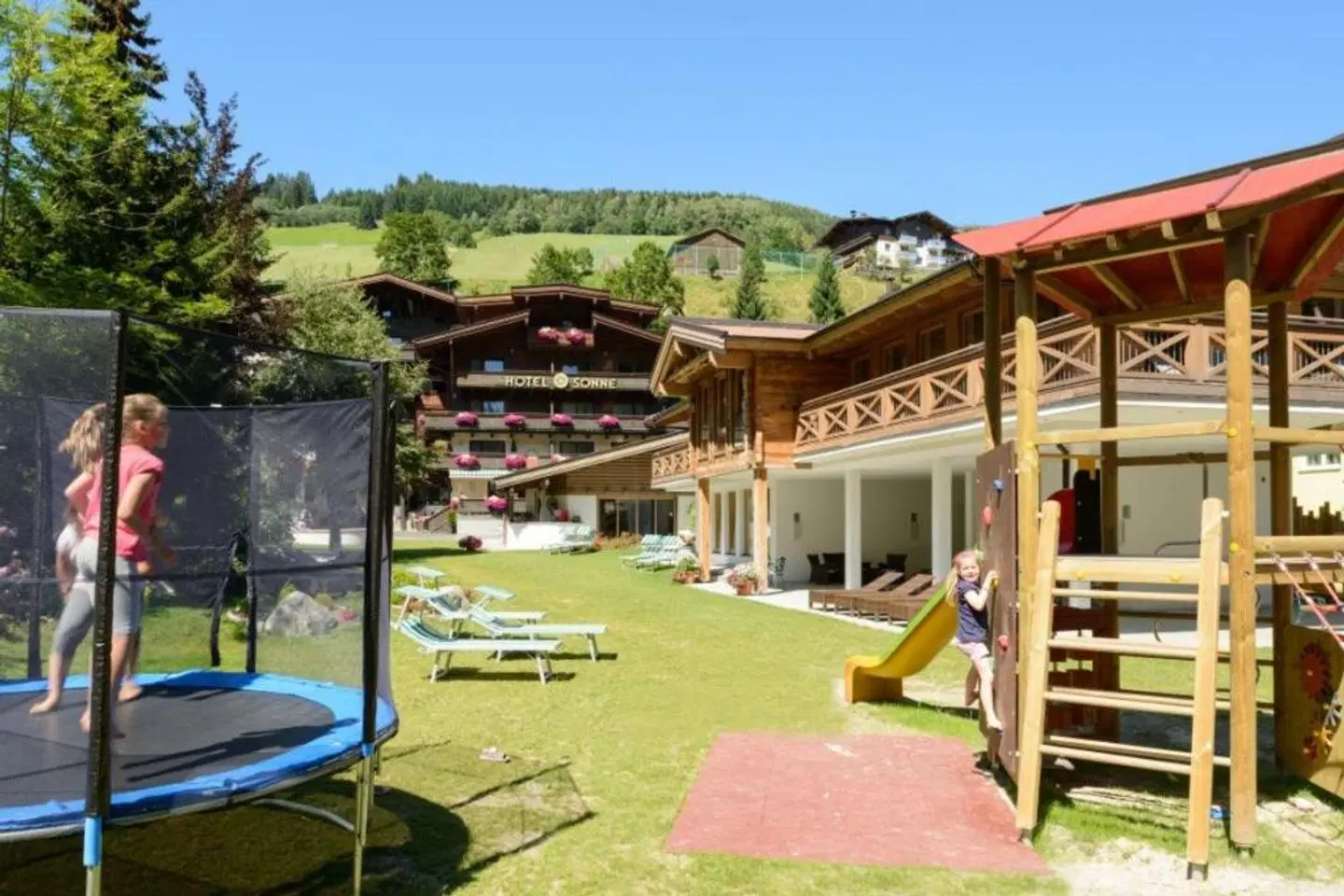Hotel Die Sonne Garten