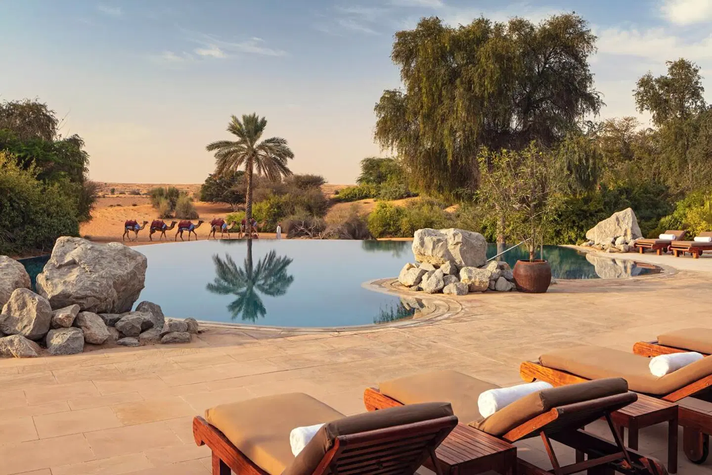 Al Maha, A Luxury Collection Desert Resort & Spa OUTDOOR_POOL