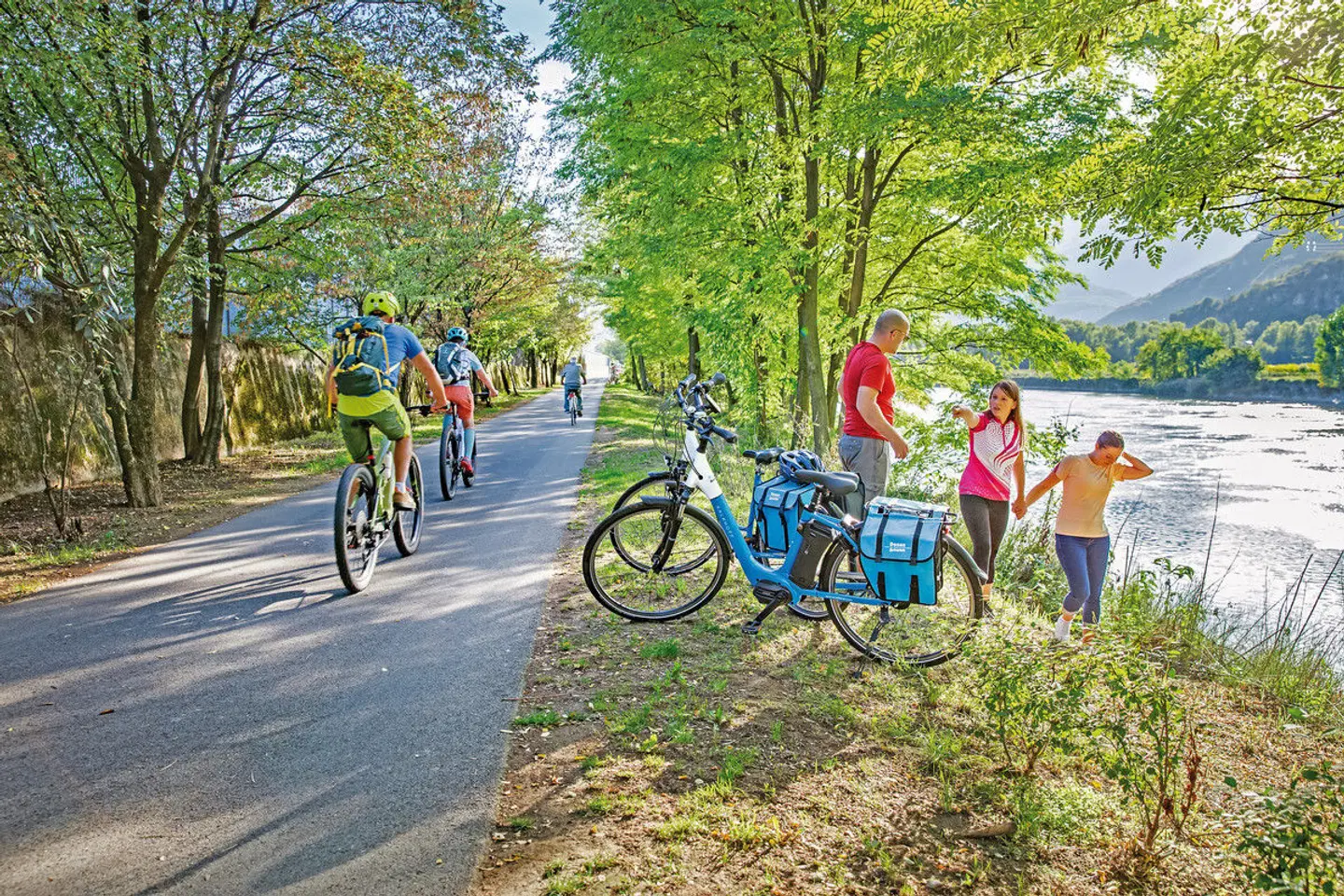 Etsch-Radweg Nauders - Gardasee SPORTS_AND_LEISURE