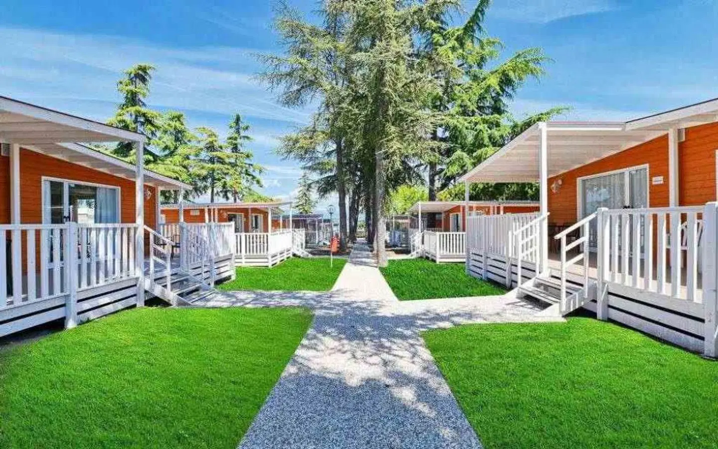San Benedetto Camping Relais Garten