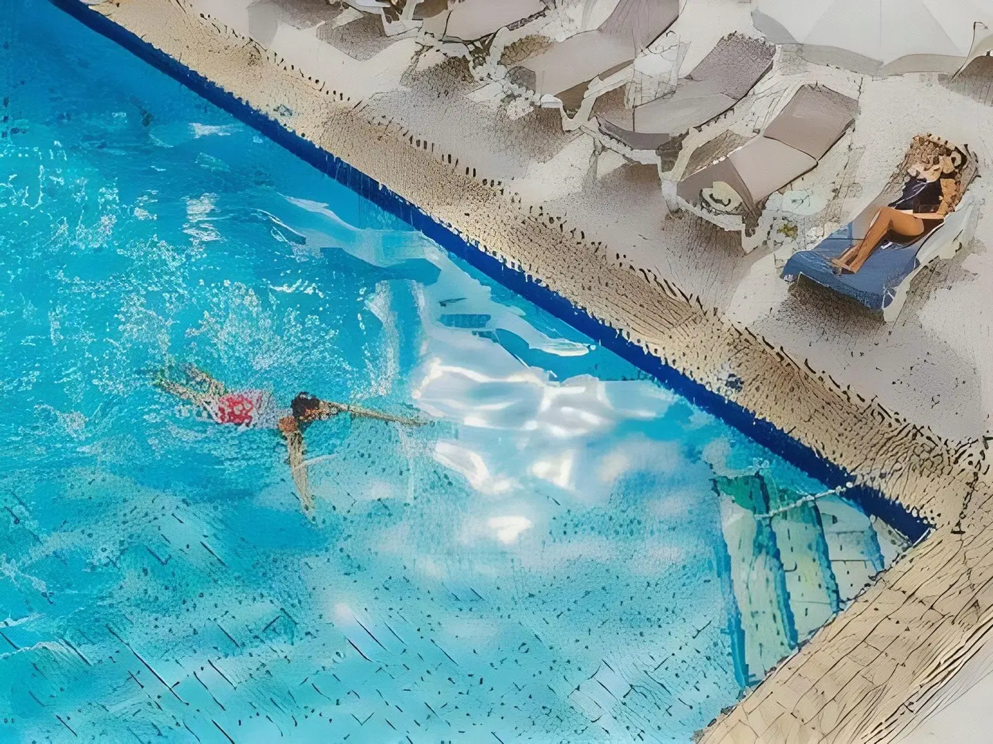 Nissi Park Hotel Hallenbad