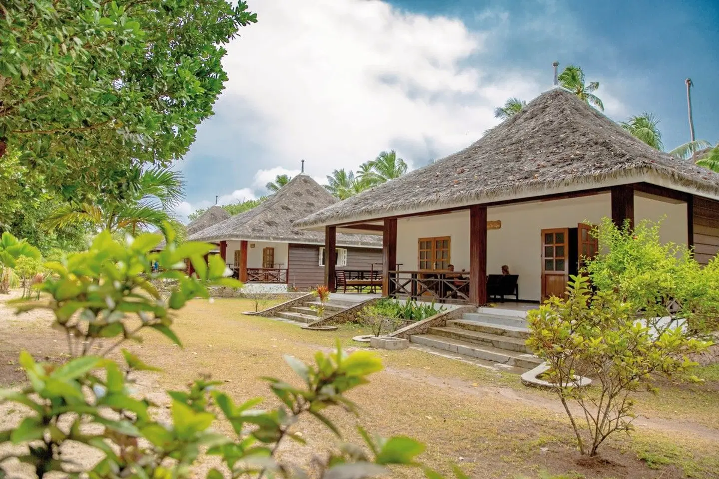 La Digue Island Lodge Garten