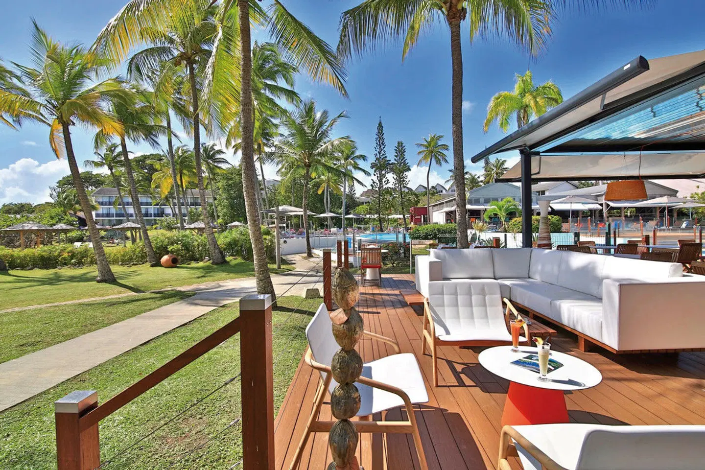 Mahogany Hôtel Résidence & Spa Terrasse