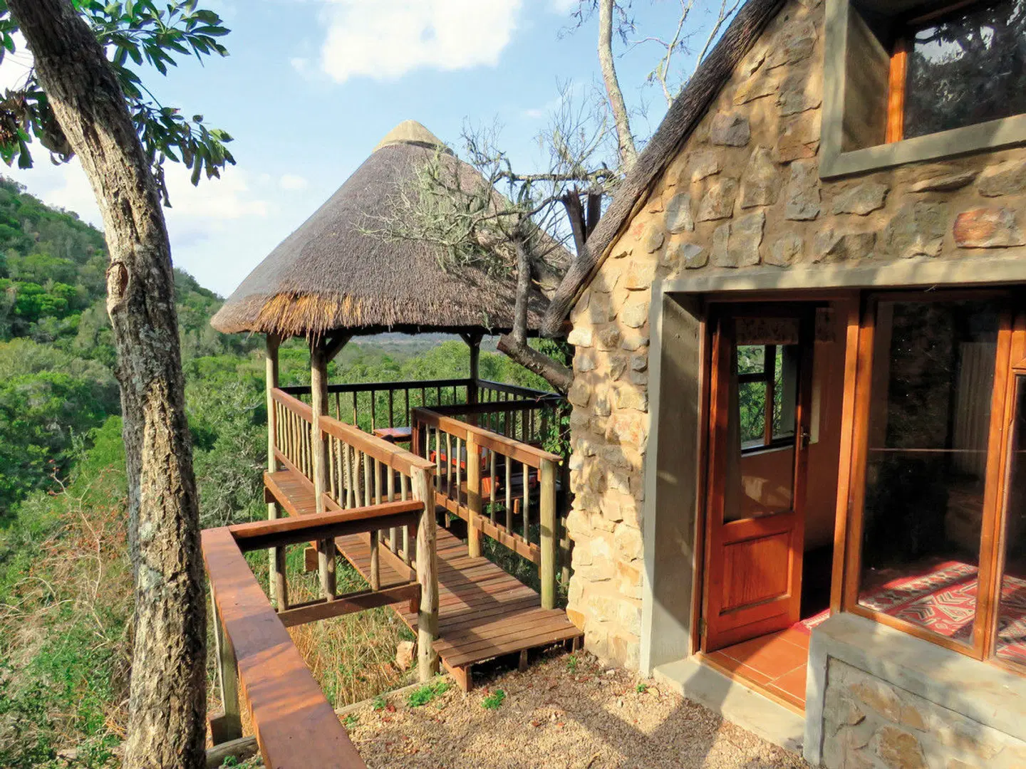 Amakhala Private Game Reserve Terrasse