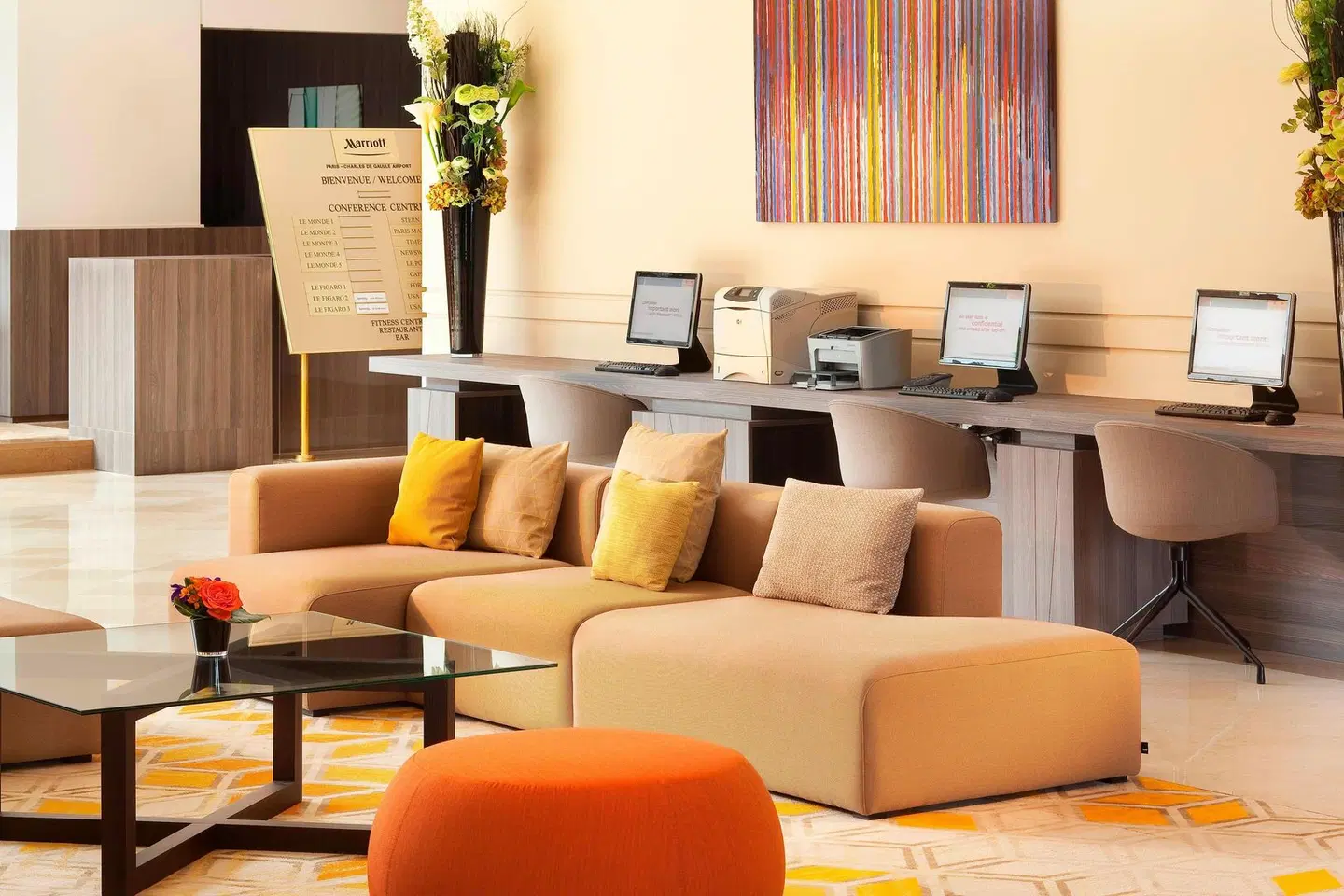 Paris Marriott Charles de Gaulle Airport Hotel LOUNGE_LOBBY