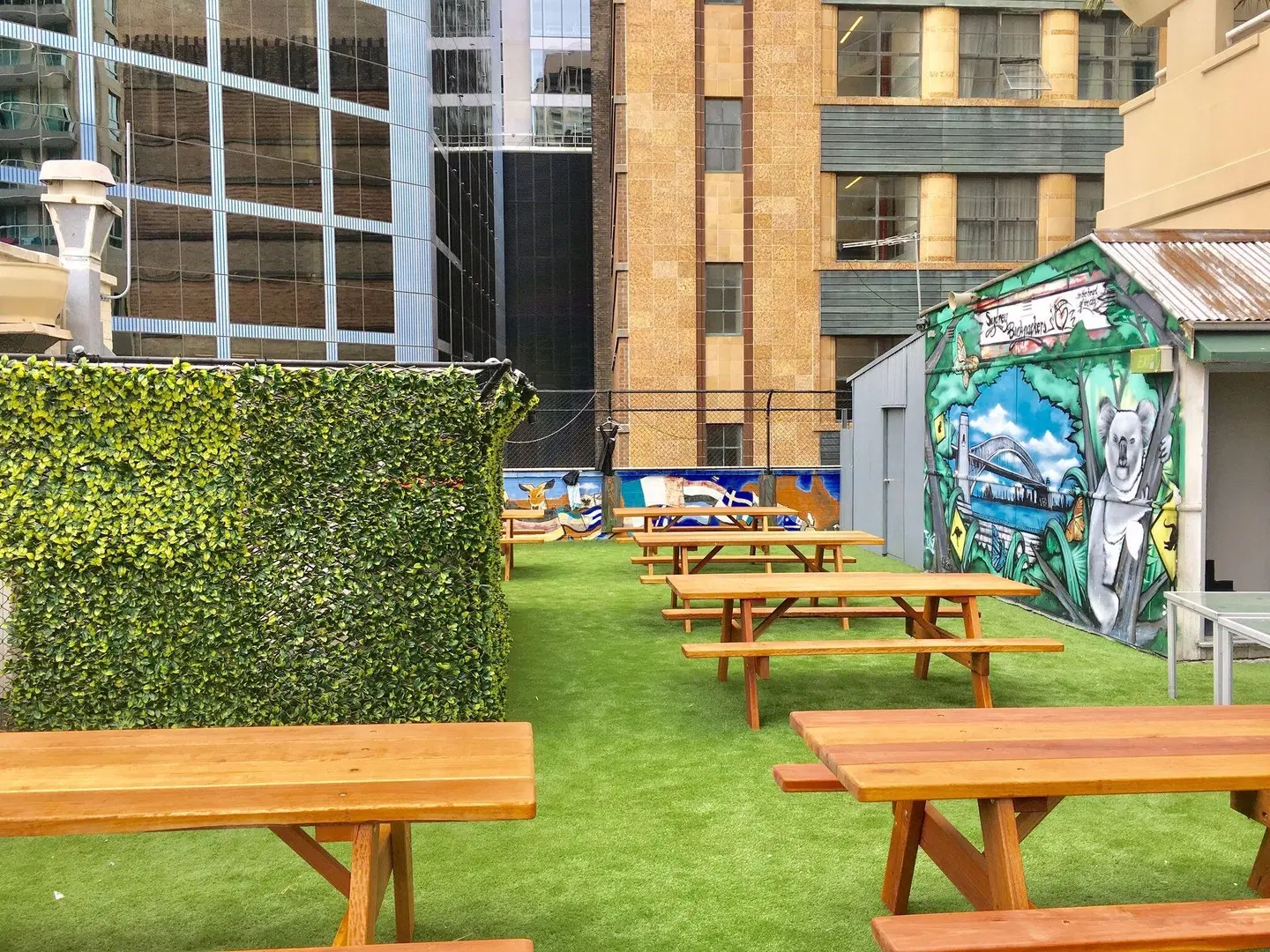 Sydney Backpackers Garten