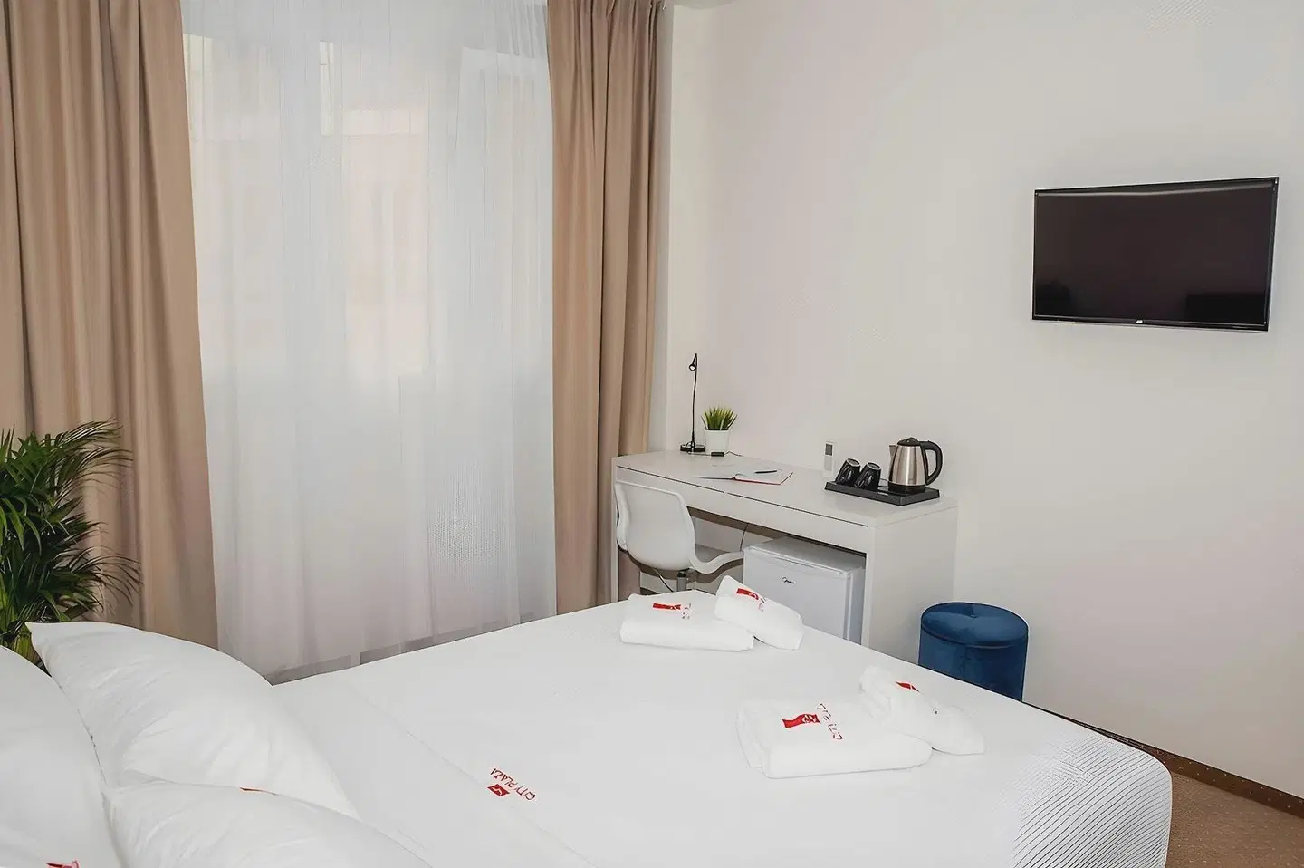 City Plaza Apartments & Rooms Badezimmer
