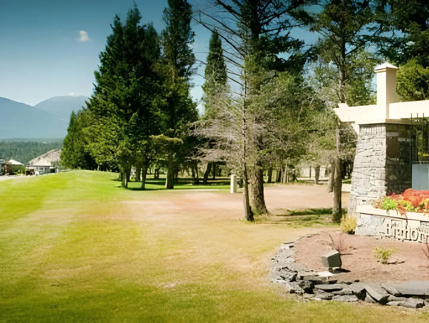 Bighorn Meadows Resort Garten