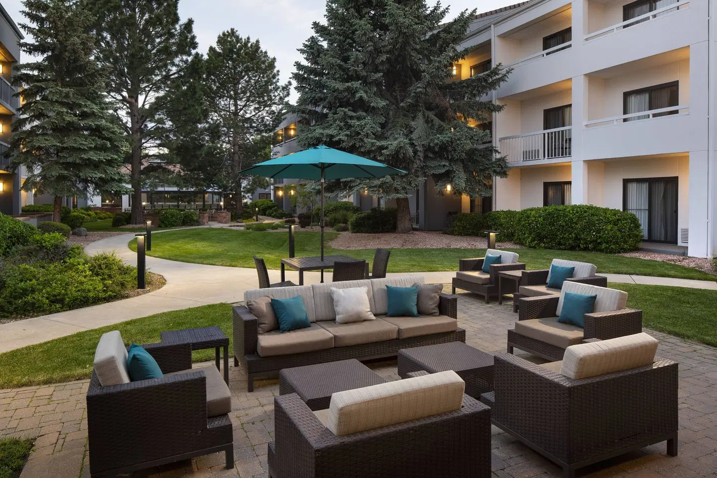 Courtyard by Marriott Boulder Terrasse