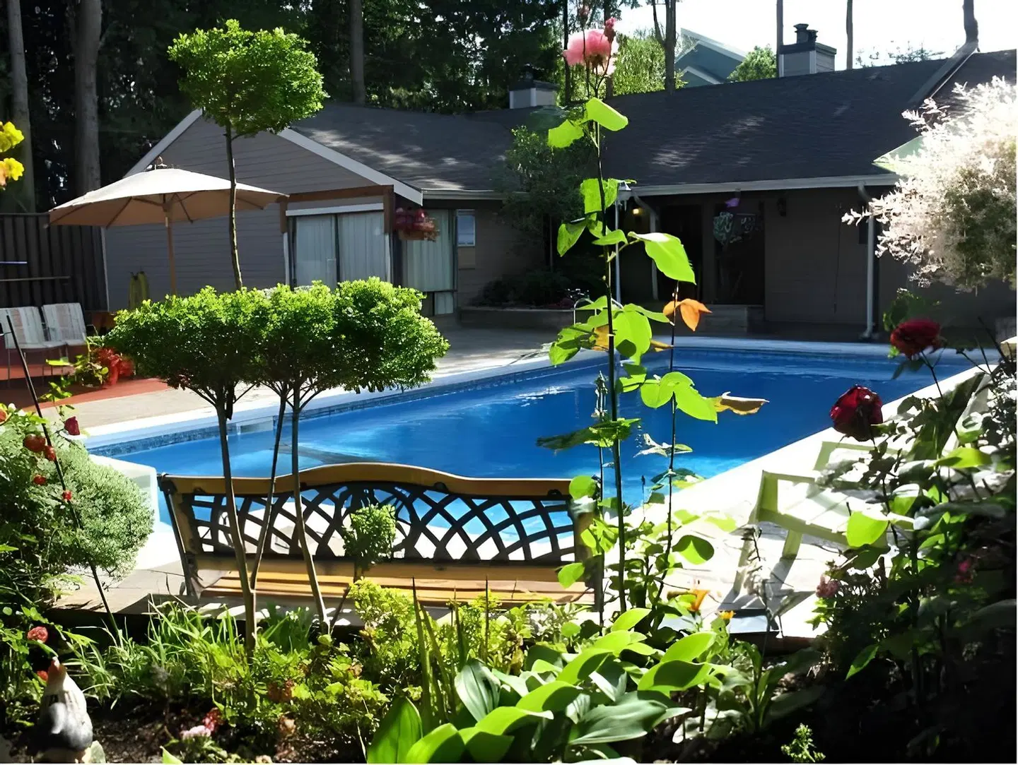 Sunshine Lodge Inn Garten