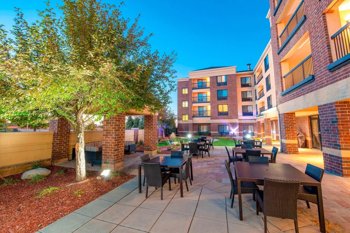 Courtyard by Marriott Denver South/Park Meadows Mall Terrasse