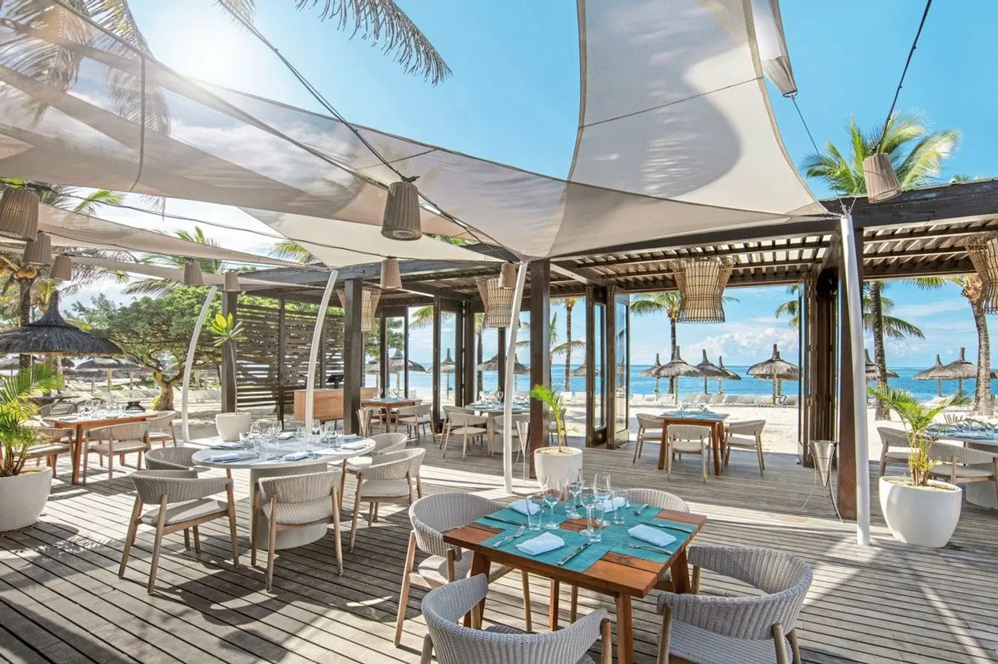 Long Beach Mauritius Terrasse