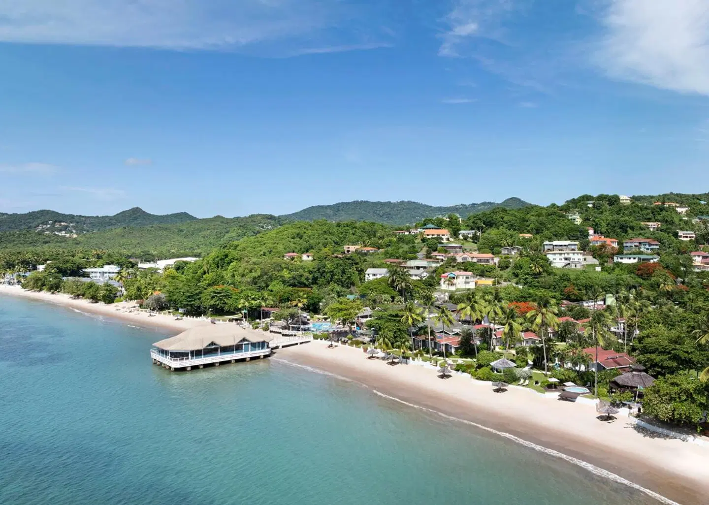 Sandals Halcyon Beach St. Lucia Strand