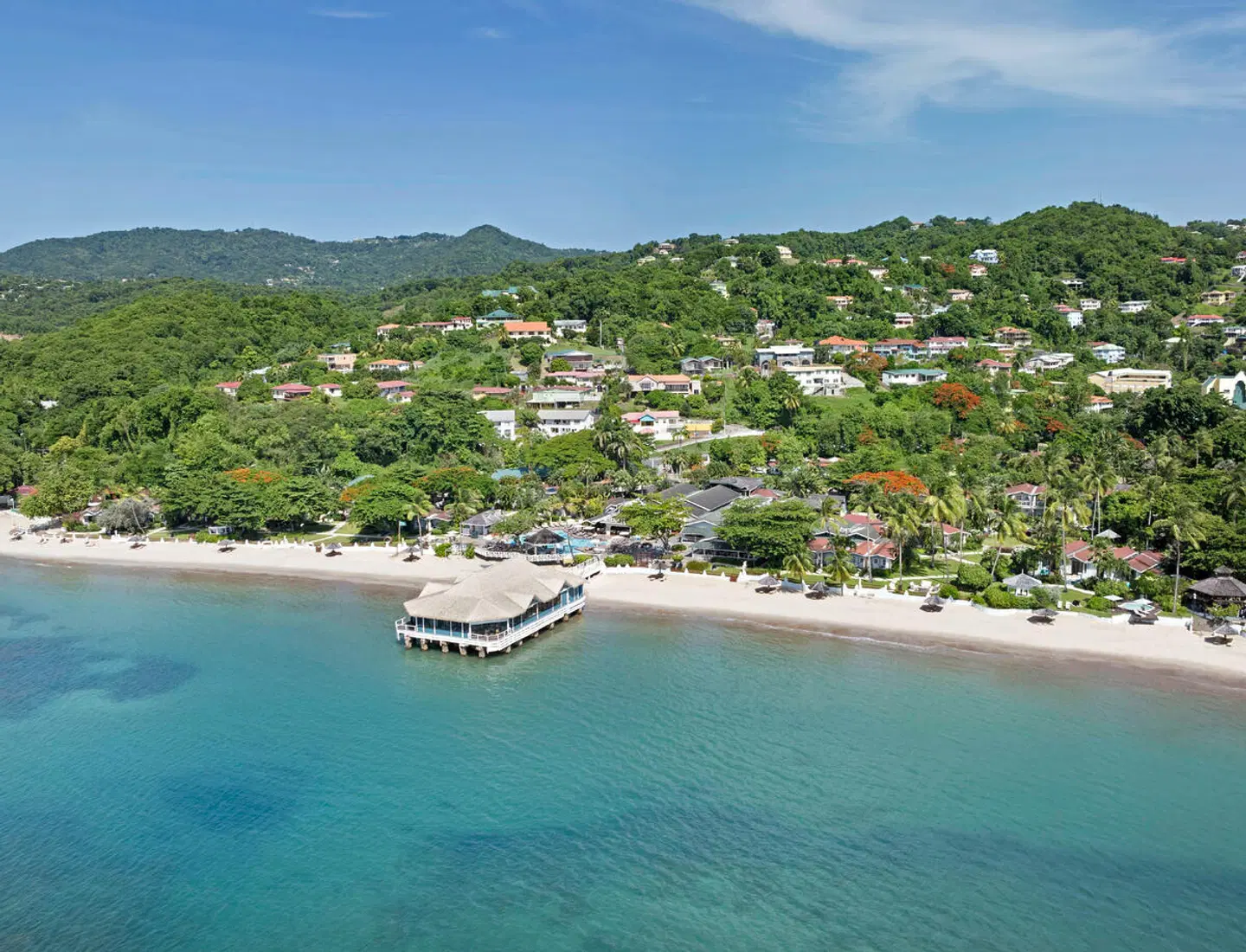Sandals Halcyon Beach St. Lucia LANDSCAPE