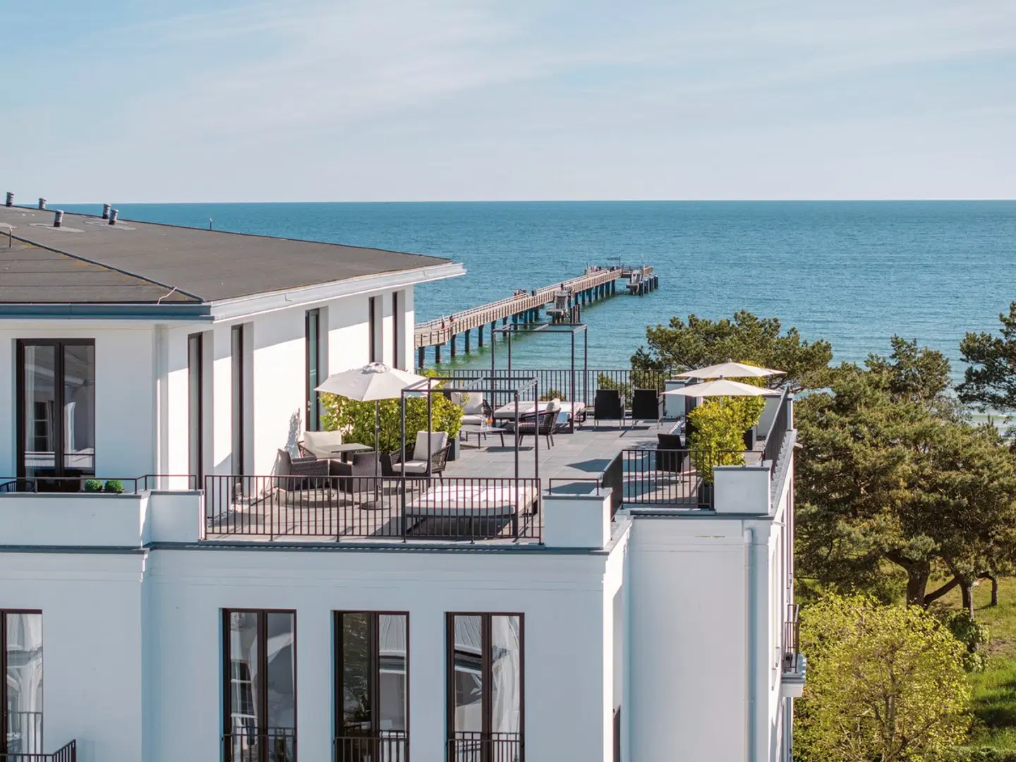 A-ROSA Collection Hotel Ceres am Meer Terrasse