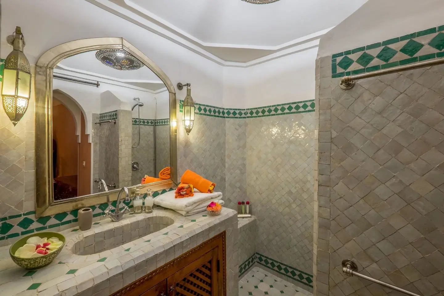 Riad Sable Chaud Badezimmer