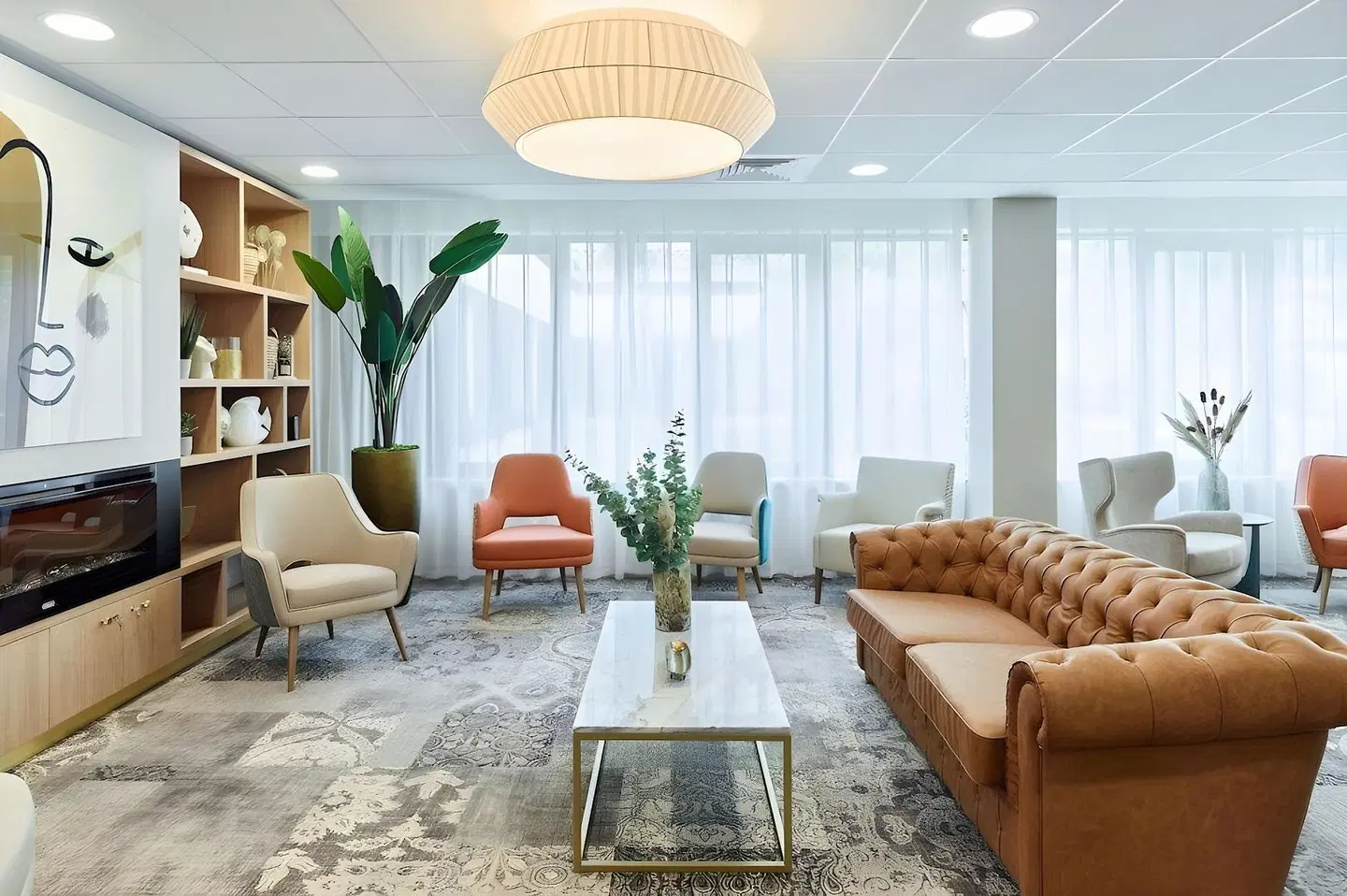Zenao Appart'hôtels Suresnes LOUNGE_LOBBY