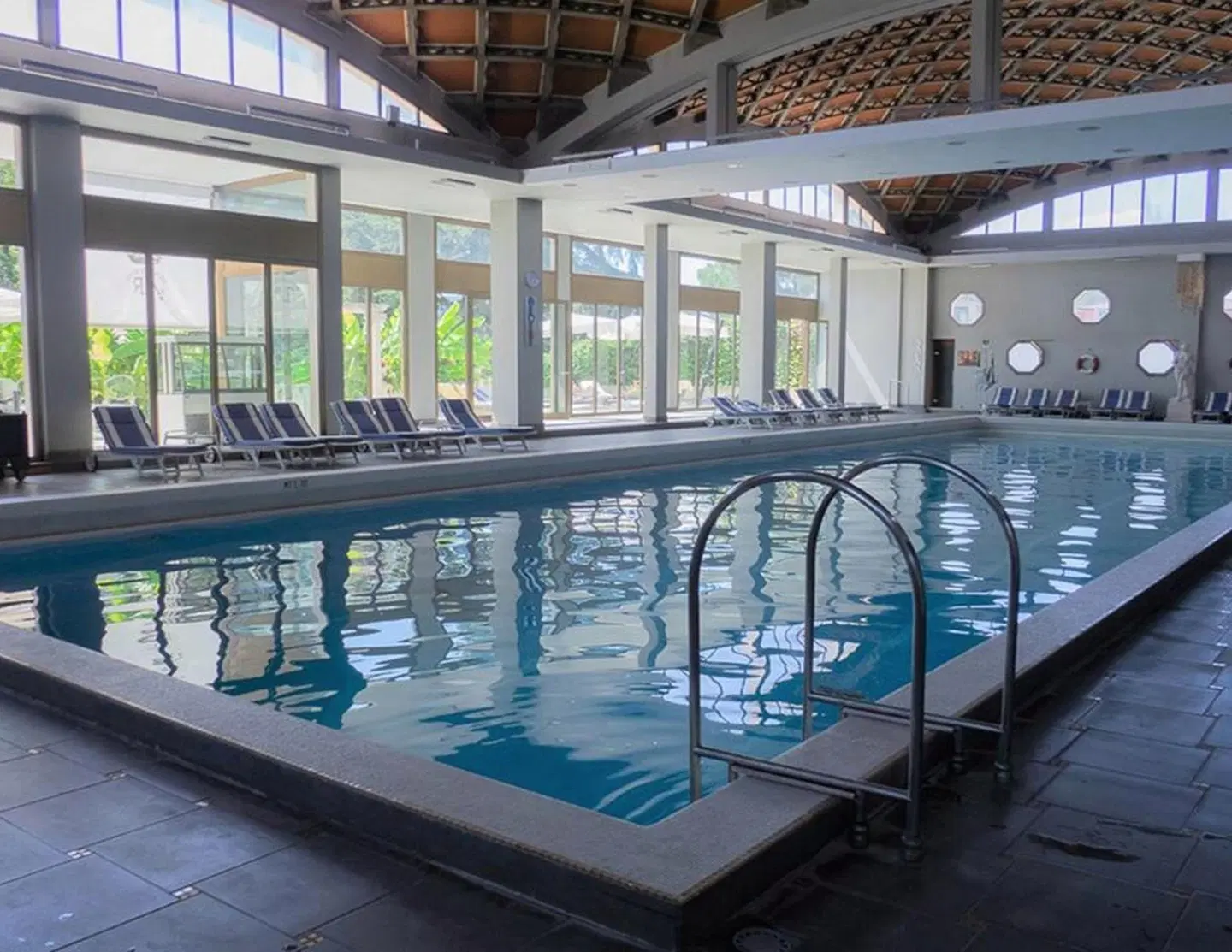 Abano Ritz Hotel Terme Hallenbad