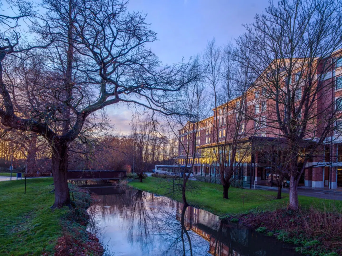 Hilton London Heathrow Airport Terminal 5 Garten