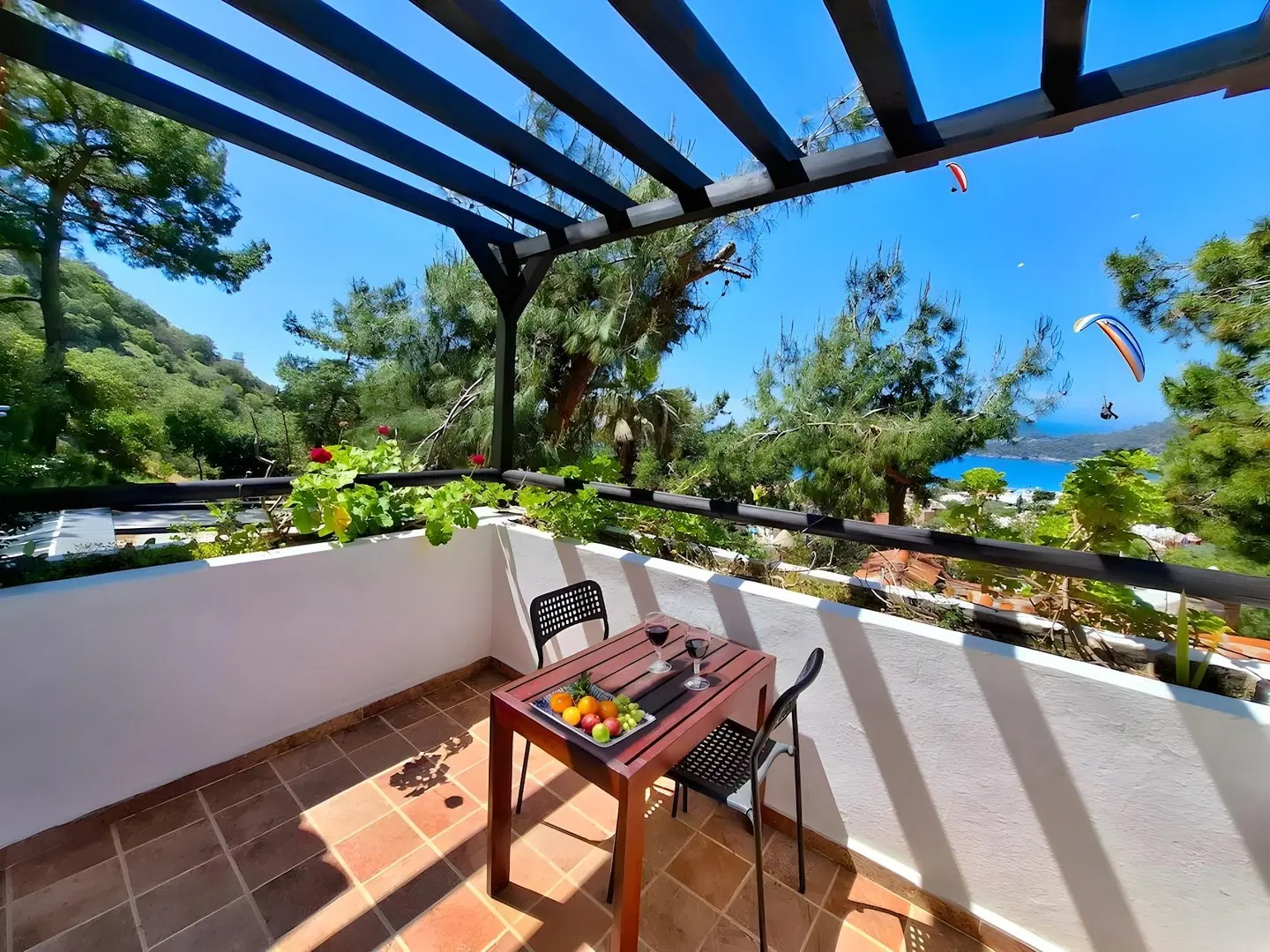 Symbola Oludeniz Beach Hotel Terrasse