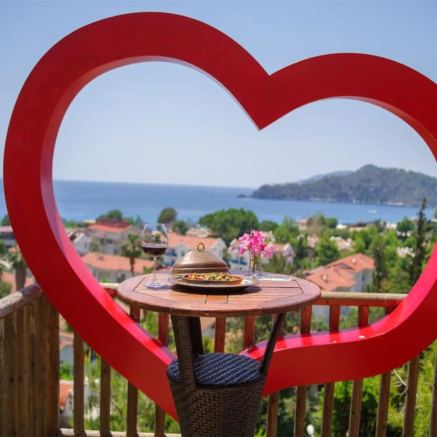 Symbola Oludeniz Beach Hotel Terrasse