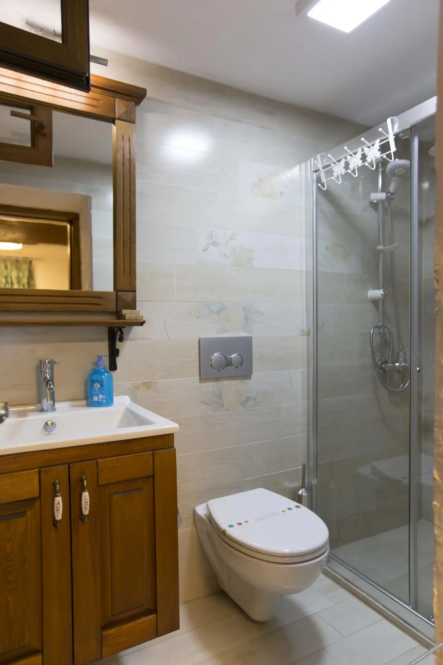 Teos Lodge Badezimmer