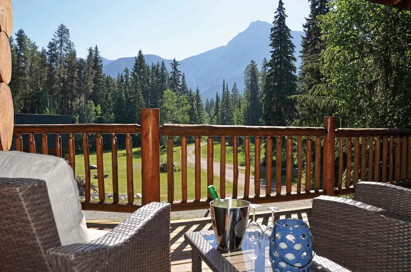 Moberly Lodge Terrasse