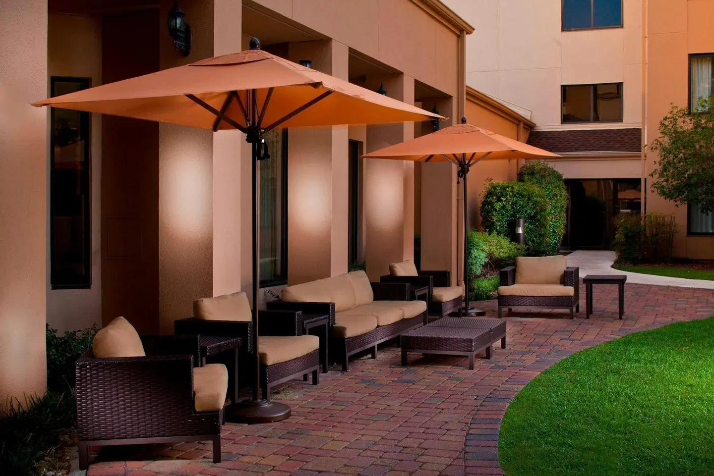 Courtyard by Marriott Baton Rouge Acadian Centre/LSU Area Terrasse