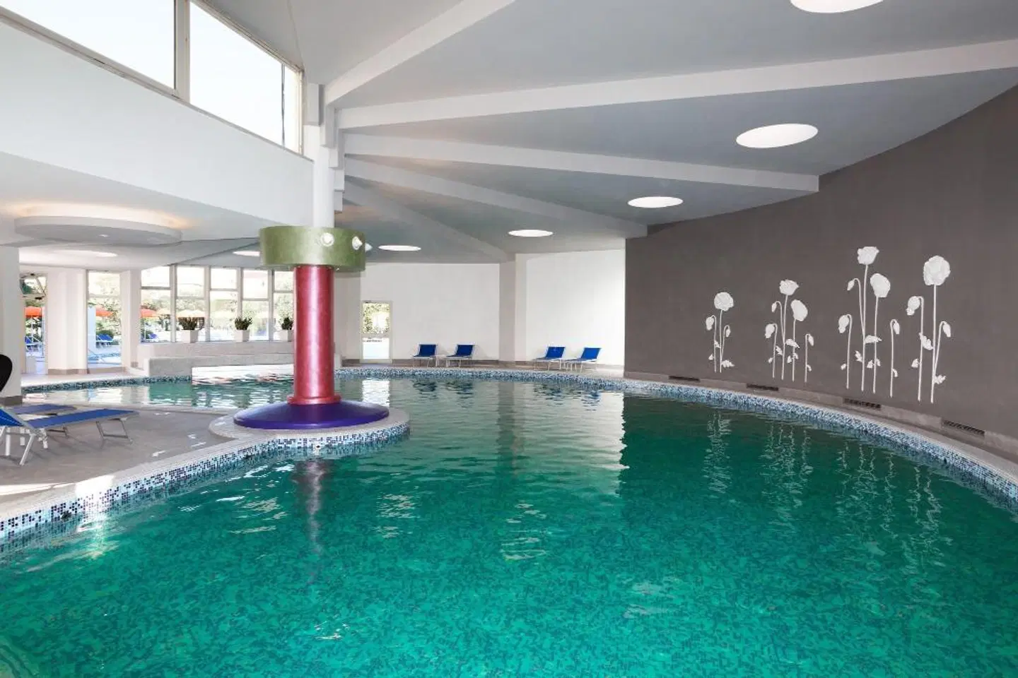 Hotel Terme Savoia Wellness Hallenbad