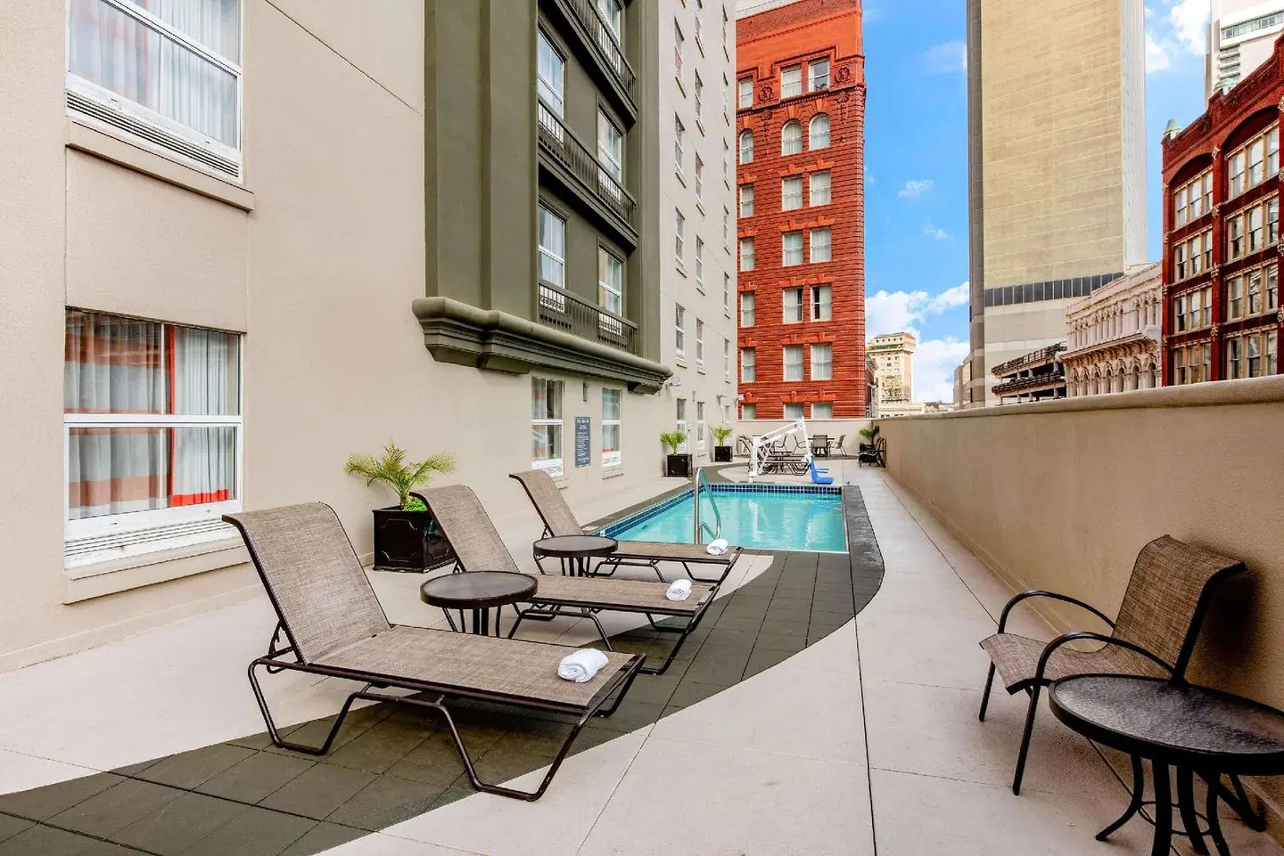 La Quinta Inn & Suites New Orleans Downtown Terrasse