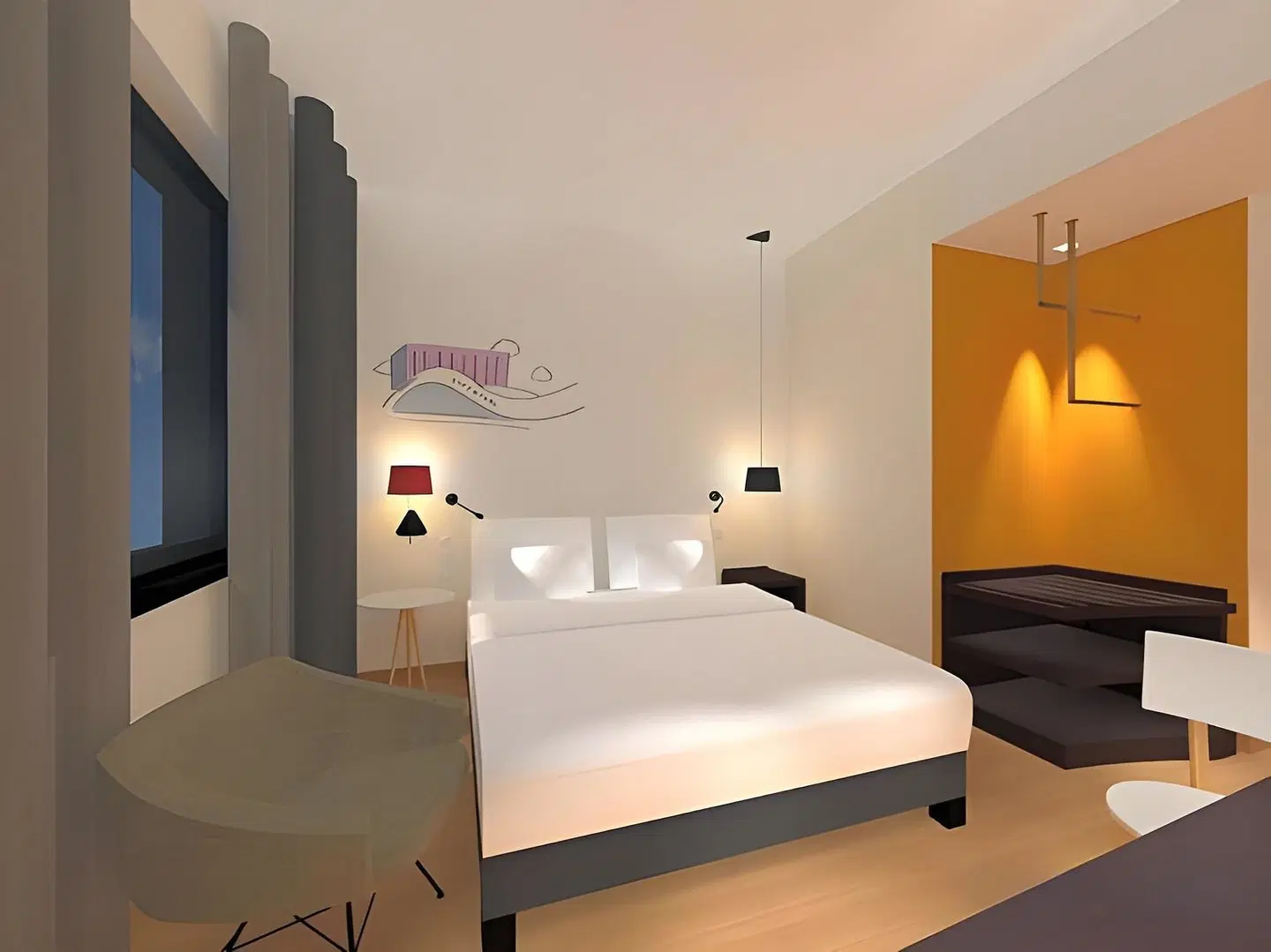 Hotel im LESKANPark ROOM_EXAMPLE