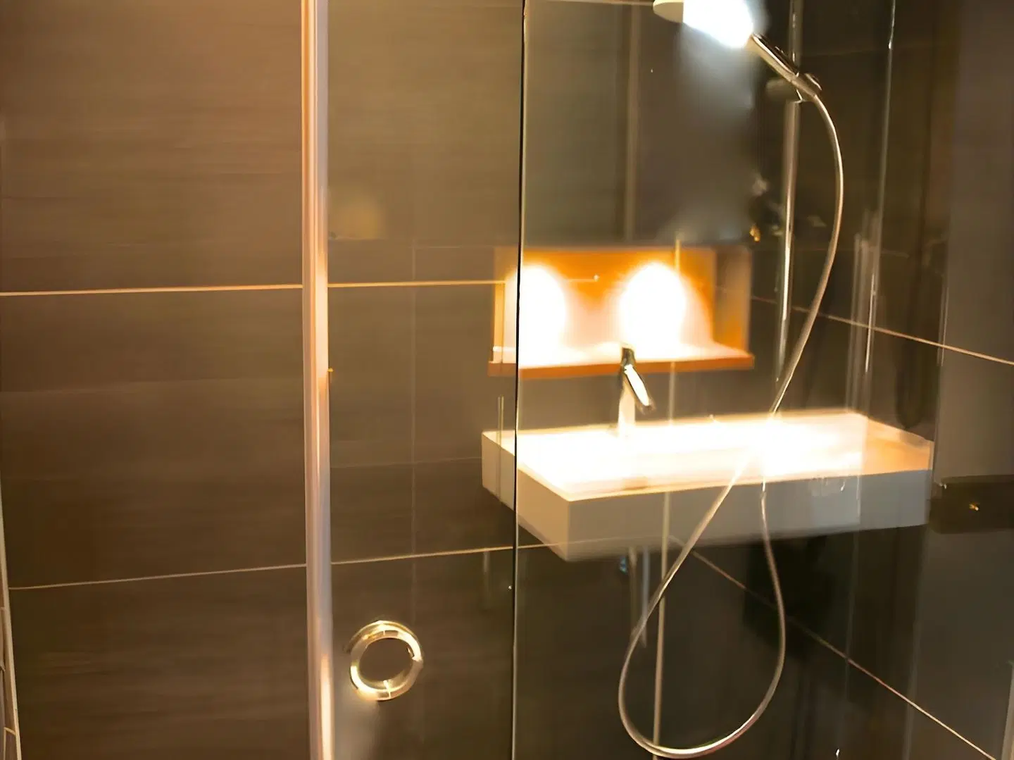 Hotel im LESKANPark Badezimmer