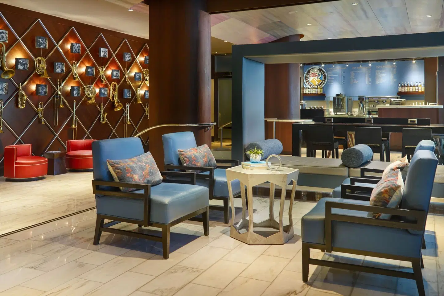Renaissance New Orleans Pere Marquette French Quarter Area Hotel LOUNGE_LOBBY