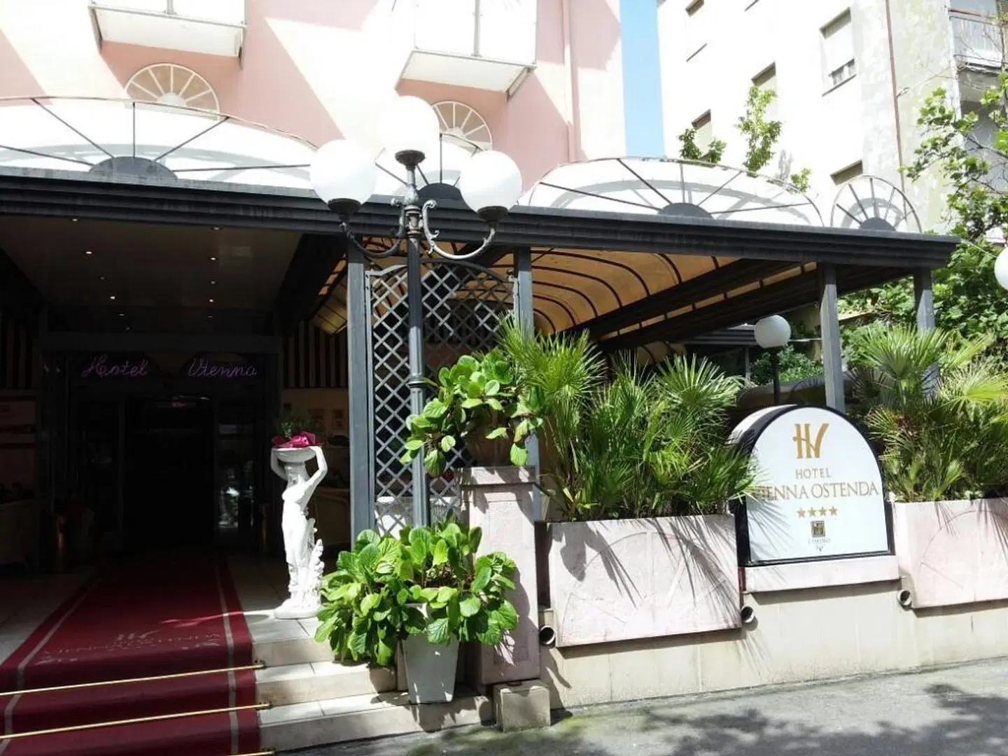 Hotel Vienna Ostenda Terrasse
