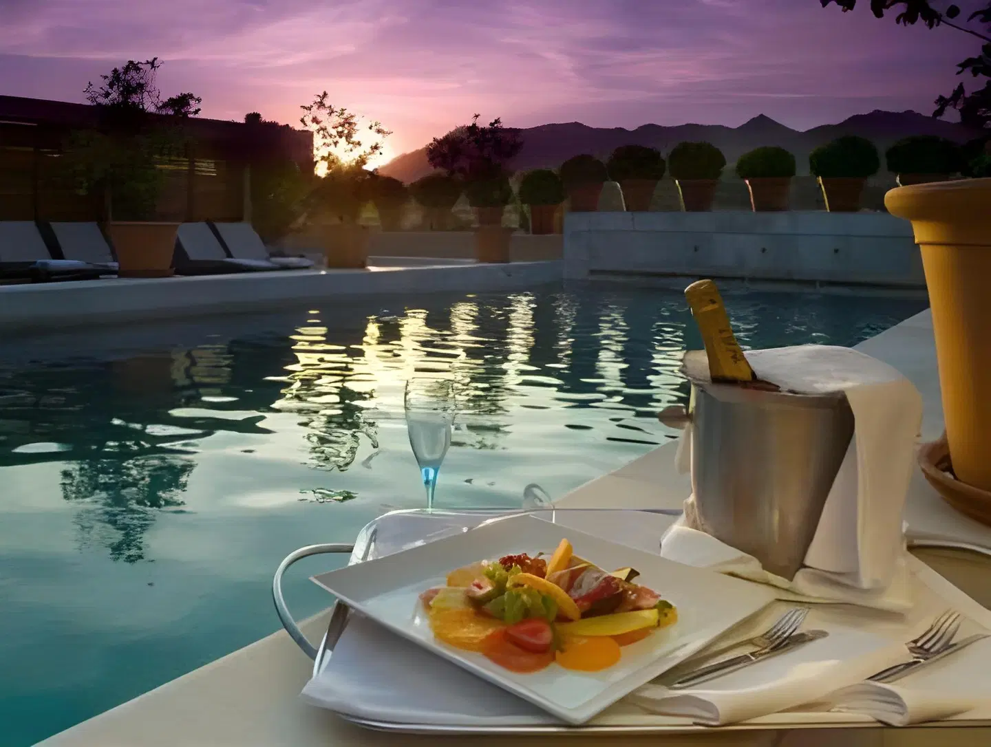 Rio Real Golf Hotel Terrasse