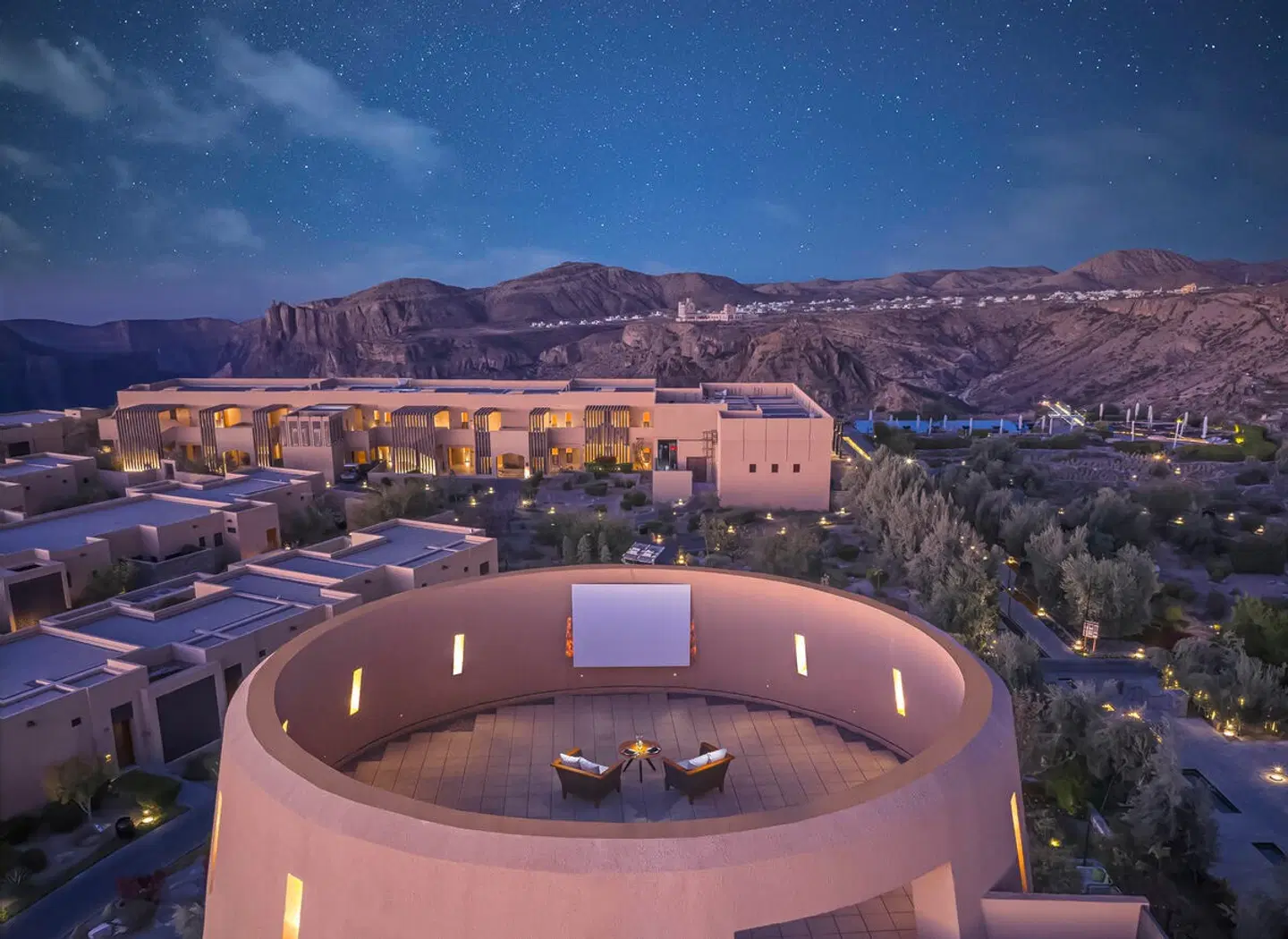 Anantara Al Jabal Al Akhdar Resort Terrasse