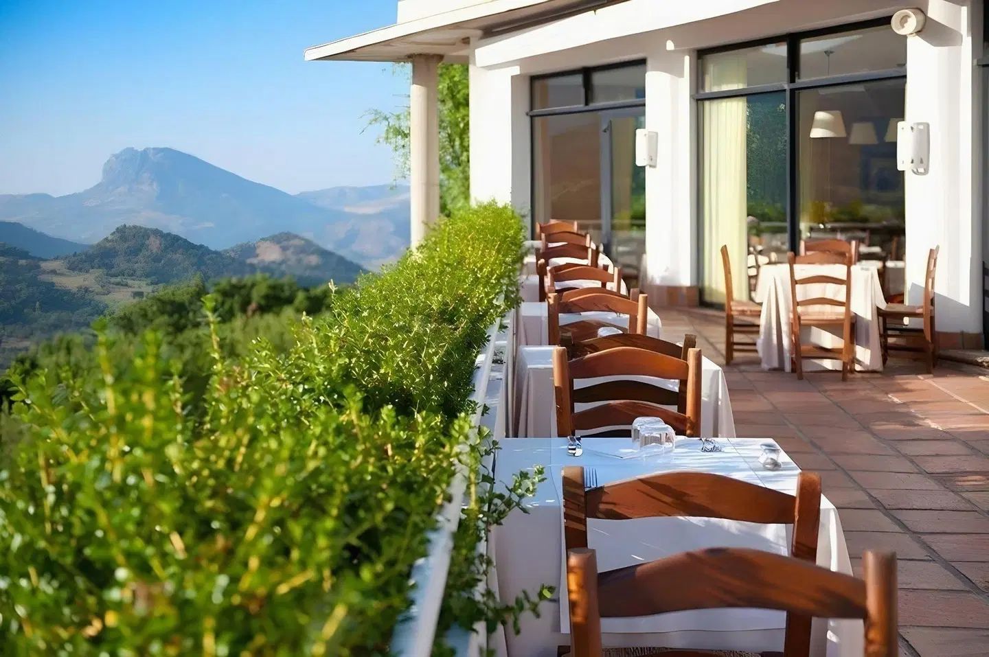 Fuerte Grazalema Terrasse