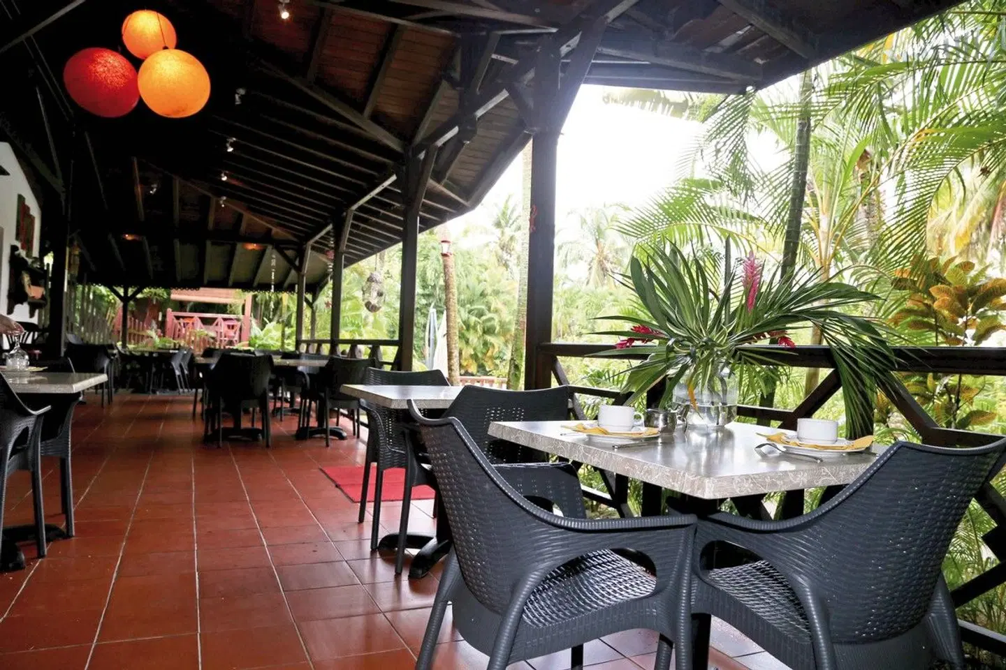 Caraïb' Bay Hotel Terrasse