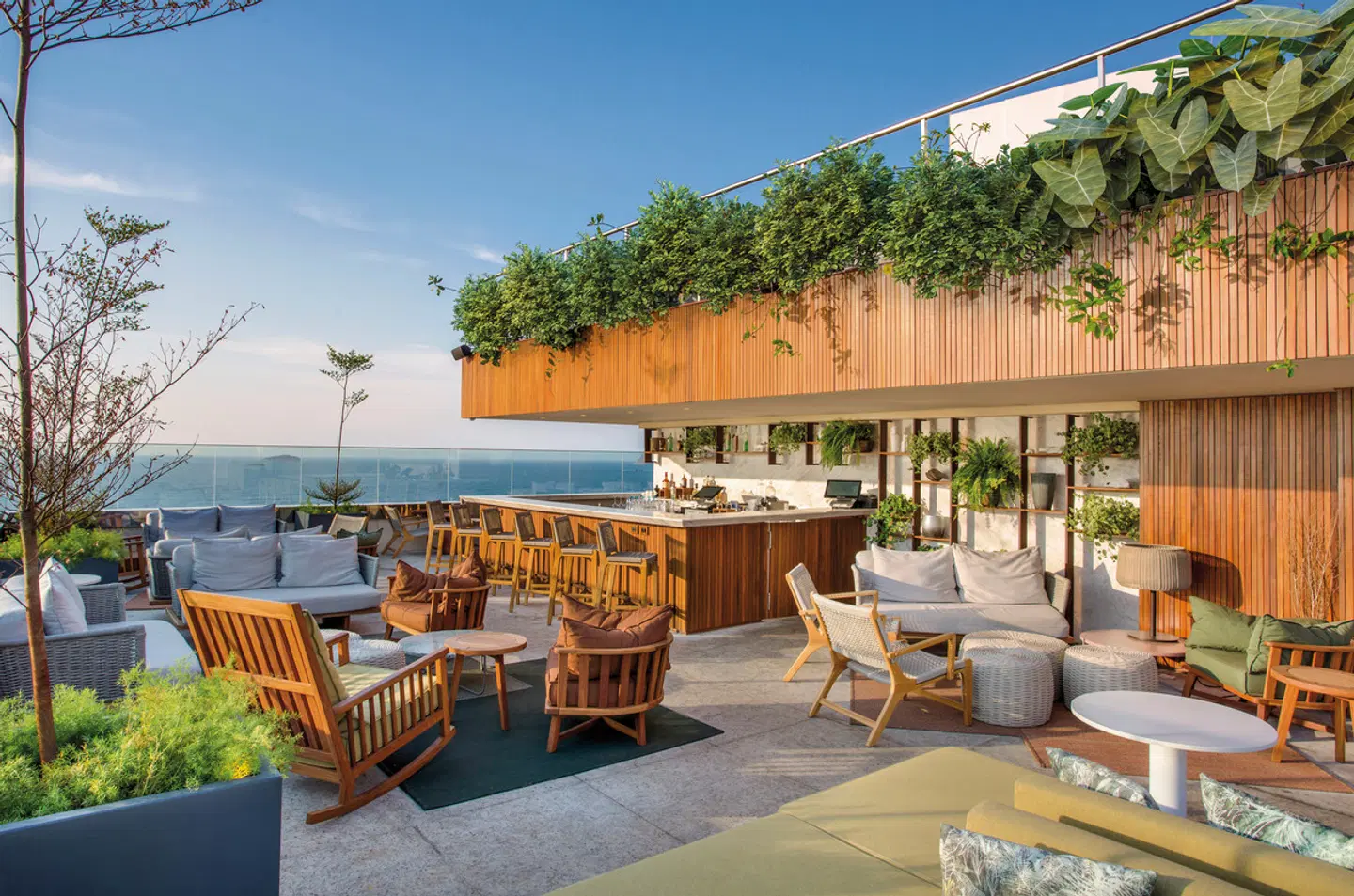 Hilton Rio de Janeiro Copacabana Terrasse