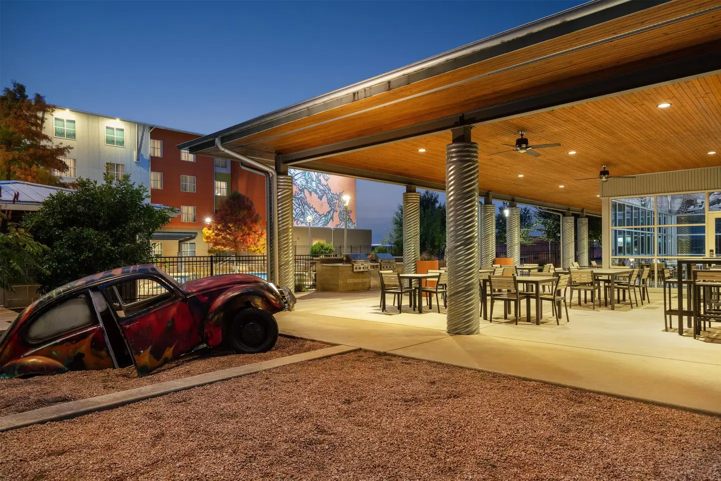 Homewood Suites by Hilton TechRidge Parmer @ I-35 Terrasse